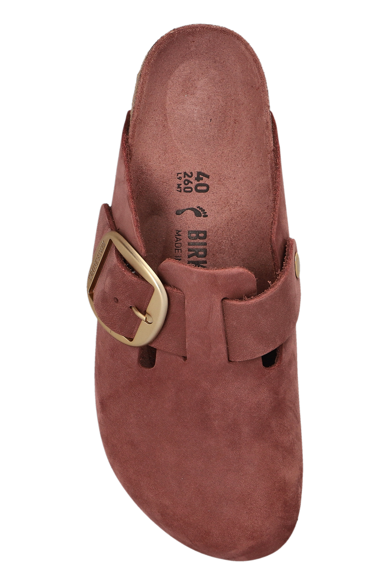 Birkenstock 'Boston Big Buckle' Slides | Women's | Vitkac